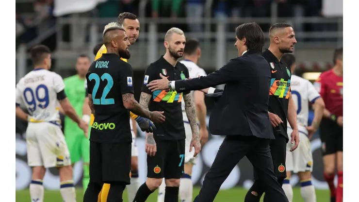 Arturo Vidal sumó minutos en triunfazo del Inter ante Hellas Verona.