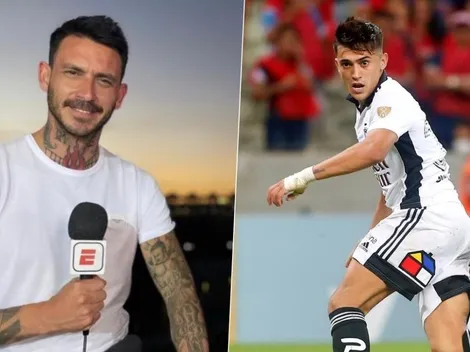 Pinilla le hizo un lindo queque a Solari tras su partidazo ante Fortaleza