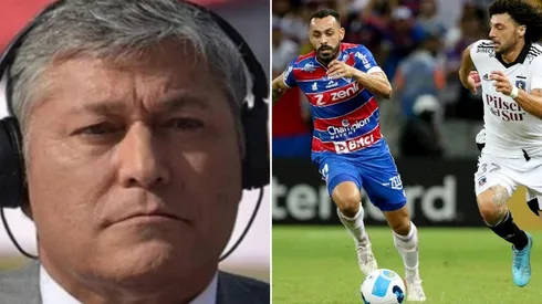 Patricio Yáñez llenó de flores a Colo Colo por su triunfo sobre Fortaleza.