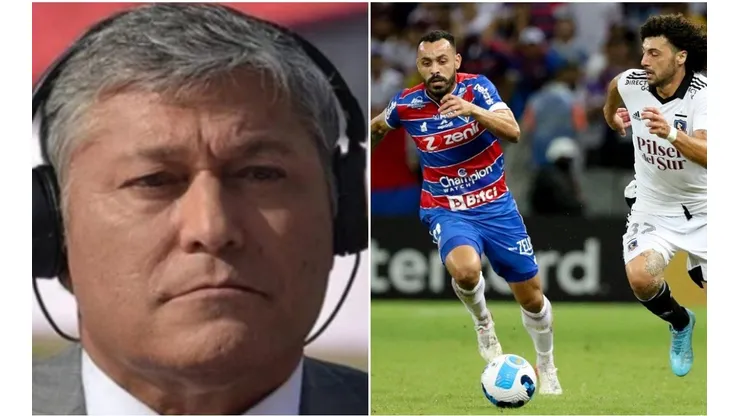 Patricio Yáñez llenó de flores a Colo Colo por su triunfo sobre Fortaleza.
