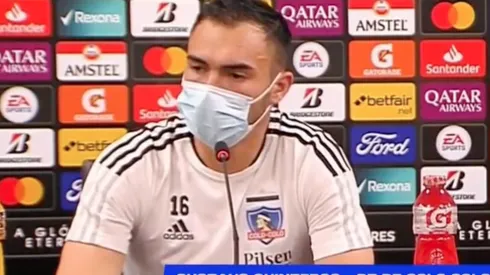 Las palabras de Gabriel Suazo