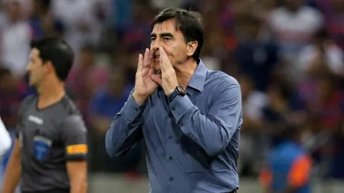 "El entrenador del Cacique solo tuvo palabras de elogio para sus jugadores luego del triunfazo sobre Fortaleza. “Teníamos que venir a proponer, a buscar el resultado aunque fuera ante tanta gente”, afirmó en conferencia de prensa".