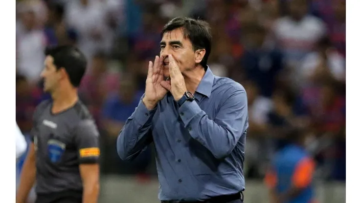 "El entrenador del Cacique solo tuvo palabras de elogio para sus jugadores luego del triunfazo sobre Fortaleza. “Teníamos que venir a proponer, a buscar el resultado aunque fuera ante tanta gente”, afirmó en conferencia de prensa".