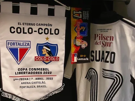 Así luce el camarín, las camisetas y la jineta de capitán de Colo Colo