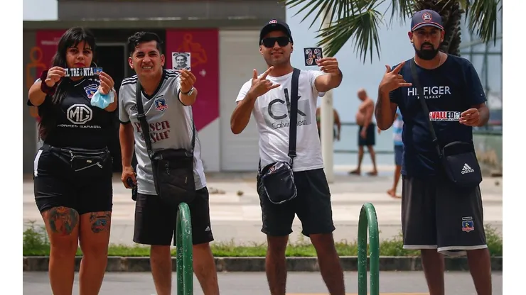 Hinchas en Fortaleza