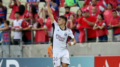 Pablo Solari fue el autor del segundo gol de Colo Colo sobre Fortaleza.