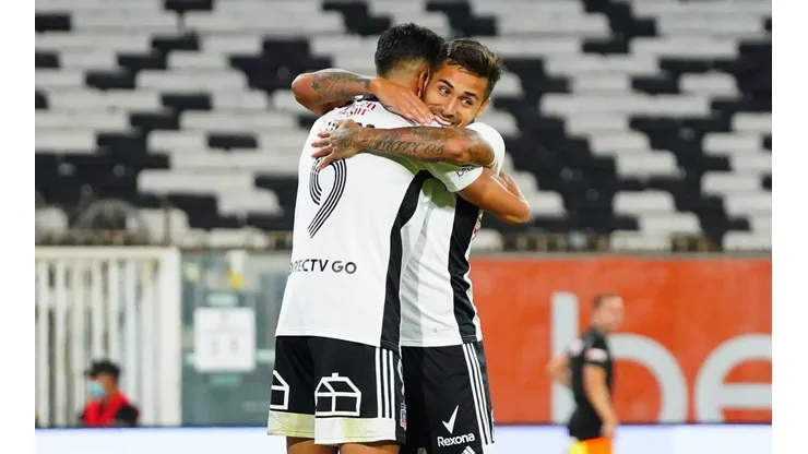 Marcos Bolados marcó el 3 a 0 tras un jugadón de Juan Martín Lucero.