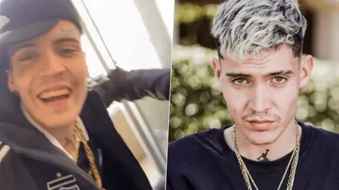 Marcianeke se lució en sus redes sociales vistiendo la camiseta del Popular.