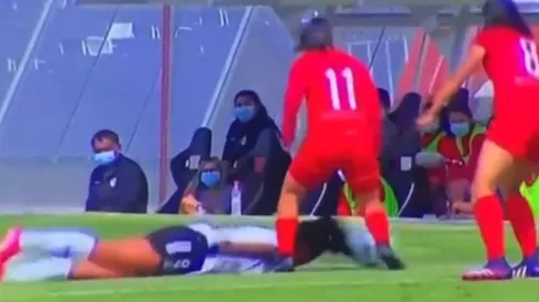 La trancada con la cabeza de Cote Urrutia