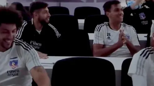 Los rostros llenos de felicidad de los jugadores al conocer sus rivales de Copa Libertadores.