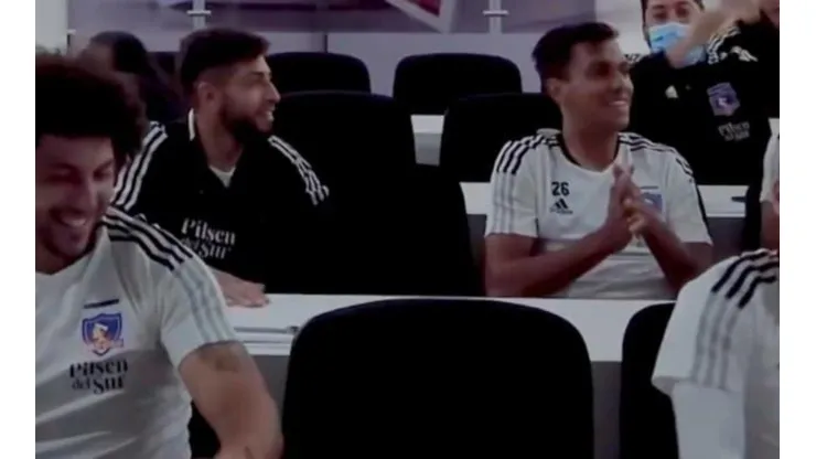 Los rostros llenos de felicidad de los jugadores al conocer sus rivales de Copa Libertadores.