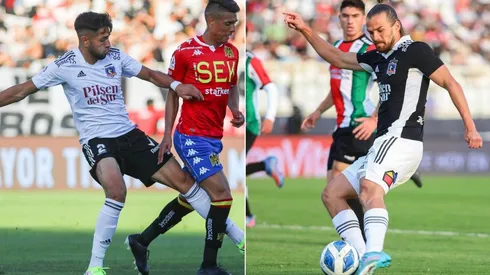 Jeyson Rojas y Christian Santos en Colo Colo