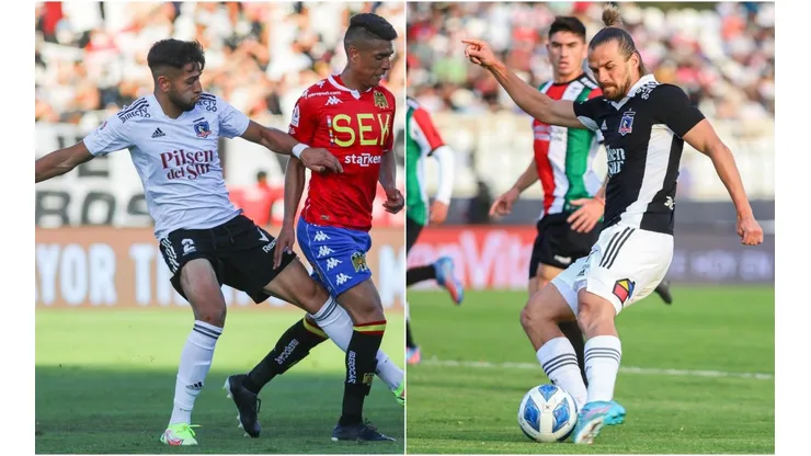 Jeyson Rojas y Christian Santos en Colo Colo
