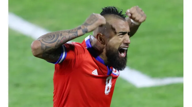 Arturo Vidal en la Roja