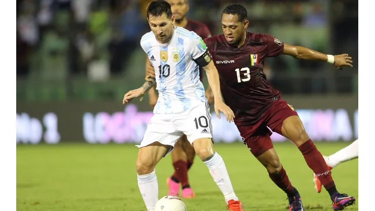 Argentina y Venezuela se miden en un partido irrelevante para el desenlace de las clasificatorias.