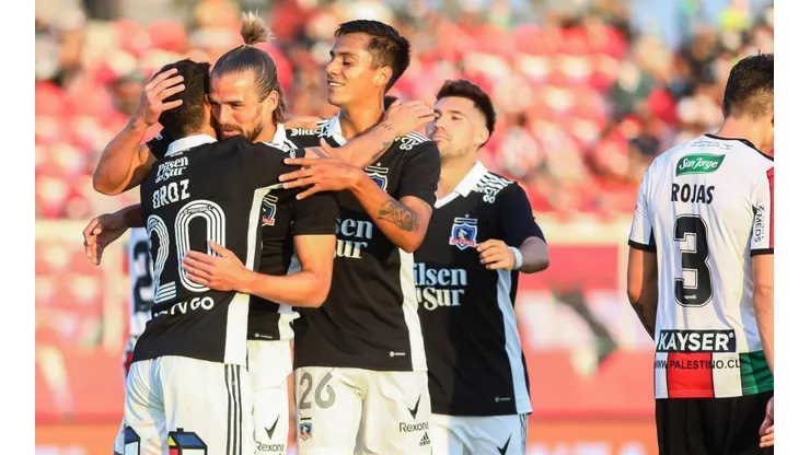 Colo Colo arrolló a Palestino en La Cisterna.