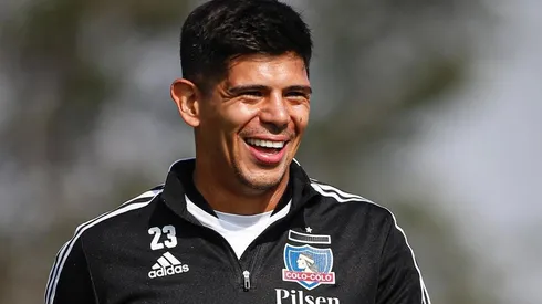 Esteban Pavez sonríe en el buen momento de Colo Colo.