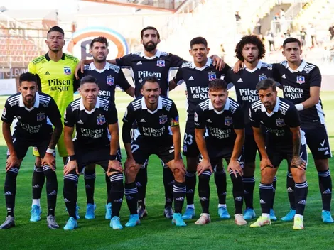 ¡La formación de Colo Colo contra Palestino!