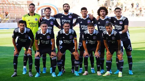 Formación de Colo Colo para enfrentar a Palestino