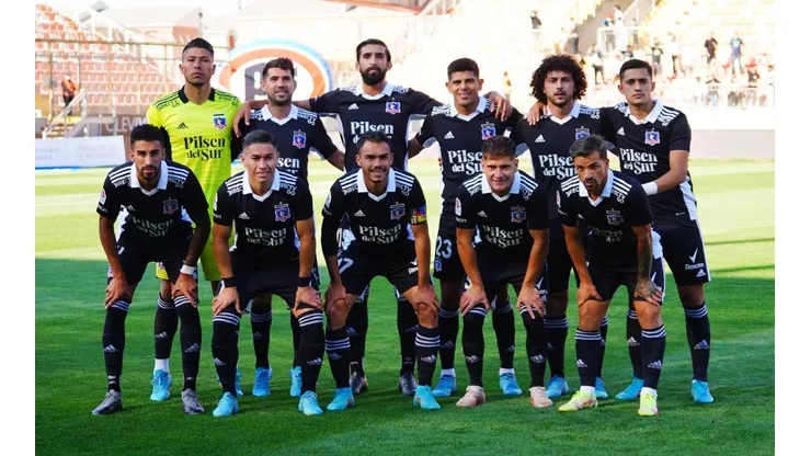 Formación de Colo Colo para enfrentar a Palestino