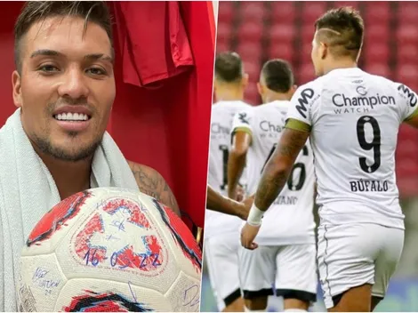 Bufalinho la rompe con un notable “portuñol” tras su hat trick