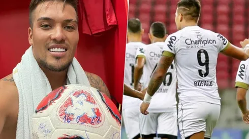 Parraguez se quedó con la pelota del partido tras su triplete.