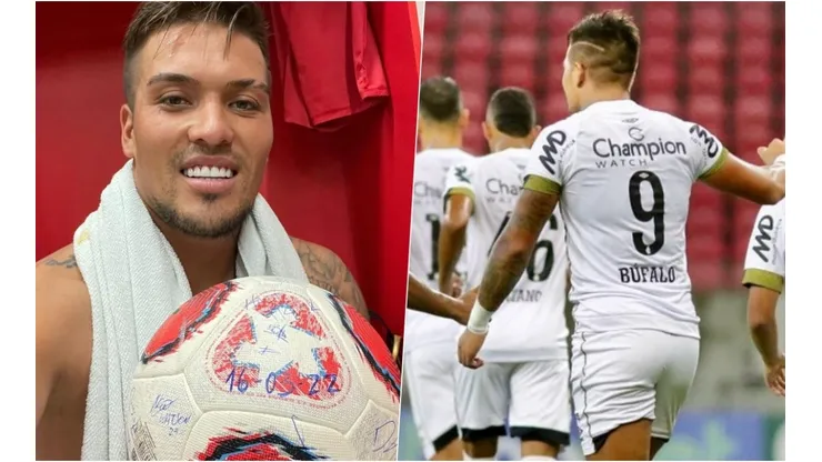 Parraguez se quedó con la pelota del partido tras su triplete.