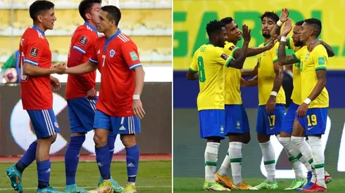 Chile se juega la vida ante Brasil en el estadio Maracaná.