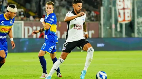 Lucero lleva dos goles con la camiseta de Colo Colo.