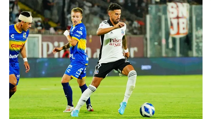 Lucero lleva dos goles con la camiseta de Colo Colo.