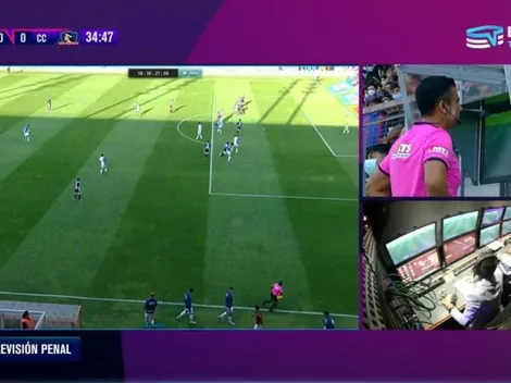 El dudoso penal que no le cobraron a Colo Colo ante Antofagasta
