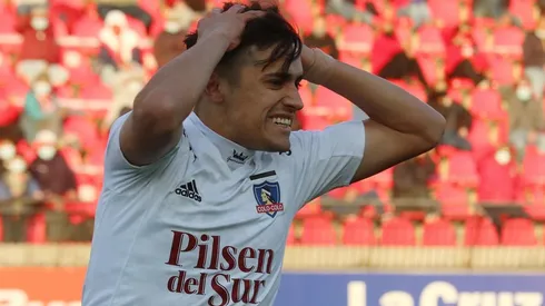 Pablo Solari es duda para el próximo partido de Colo Colo.