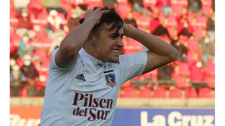 Pablo Solari es duda para el próximo partido de Colo Colo.
