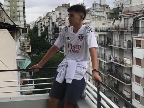 Mucho ojo: Hermano menor de Pablo Solari entrena en Colo Colo