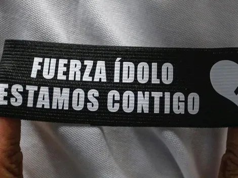 Colo Colo enfrentó a Huachipato con una linda cinta en apoyo a Carlos Caszely