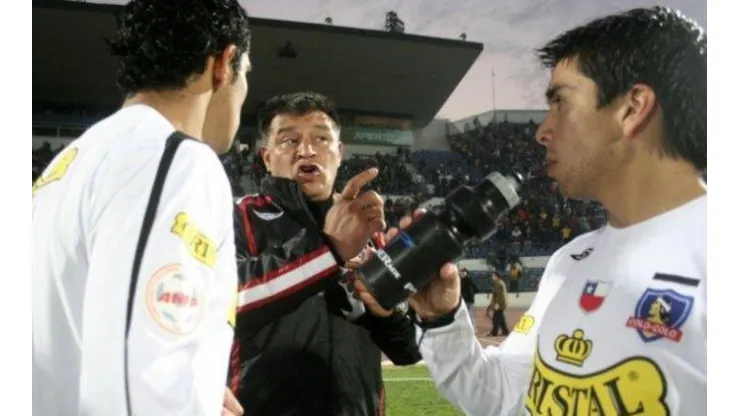 Gonzalo Fierro junto a Claudio Borghi