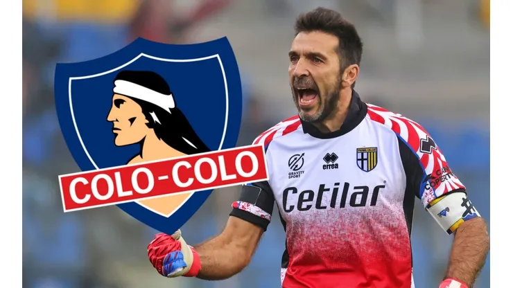 Buffon a sus 44 años defiende la camiseta del Parma.