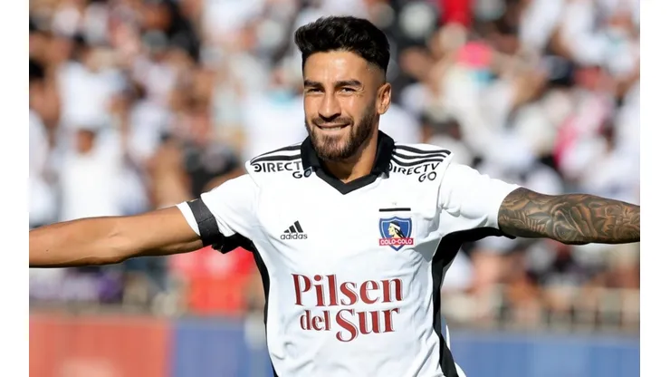 Juan Martín Lucero viene de anotar de penal ante Audax Italiano.