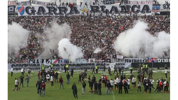 El último arengazo en el estadio Monumental