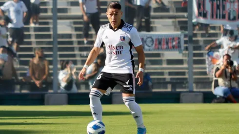 Óscar Opazo salió lesionado del partido contra Audax Italiano.