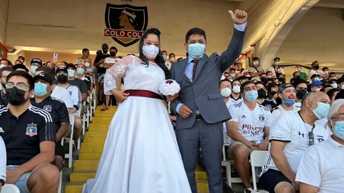La notable historia de los recién casados que llegaron al Monumental sin entradas.