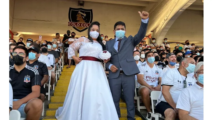 La notable historia de los recién casados que llegaron al Monumental sin entradas.
