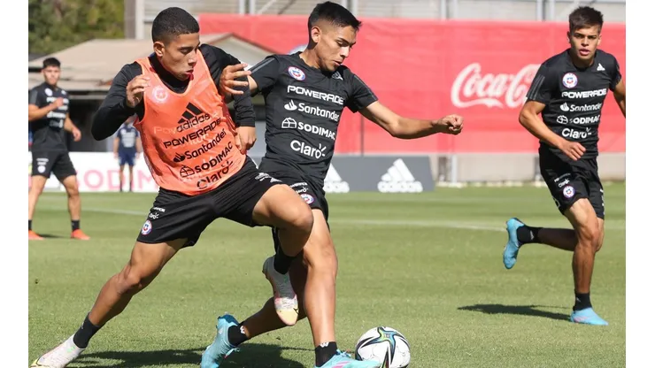 Joan Cruz en la Sub 20 de Chile