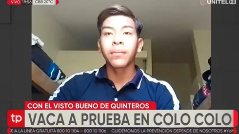 Vaca espera convencer a Gustavo Quinteros en estos meses.