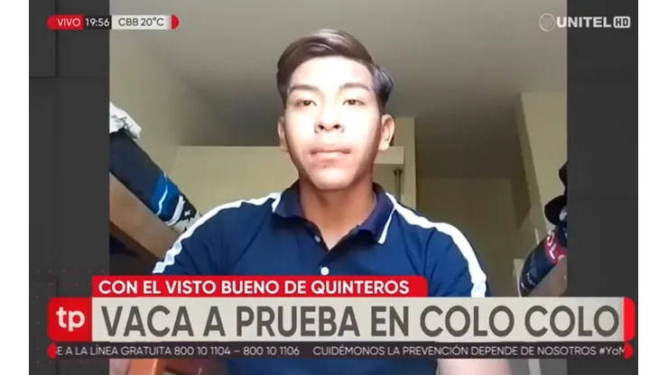 Vaca espera convencer a Gustavo Quinteros en estos meses.