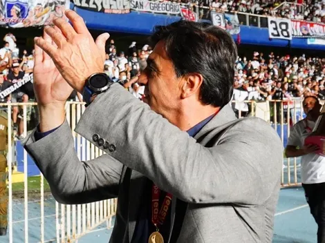 Gustavo Quinteros no piensa en otra cosa que no sea bajar la estrella 33