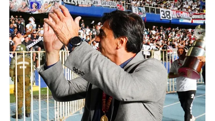 El estratega sostuvo que el gran objetivo de Colo Colo es quedarse con el título del Campeonato Nacional.