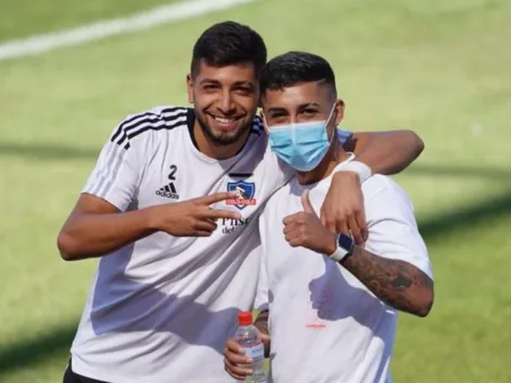 El reencuentro de Soto con sus excompañeros de Colo Colo