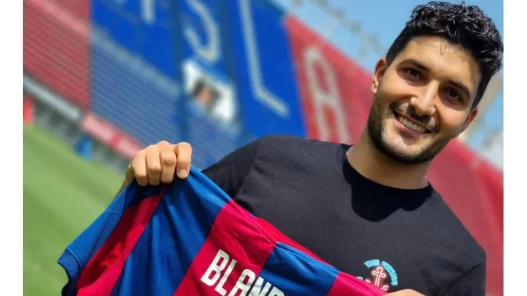 Nicolás Blandi fue presentado en San Lorenzo.