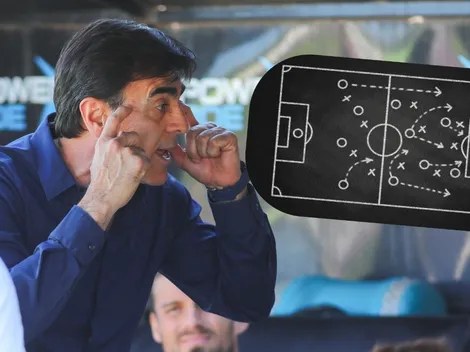 La posible línea de tres de Quinteros en la pizarra de Basaure